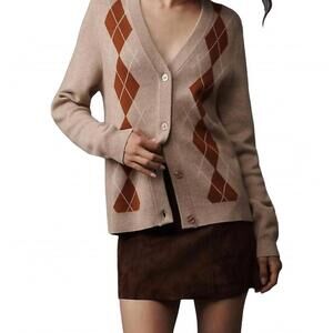NEW KULE deane cardigan in camel